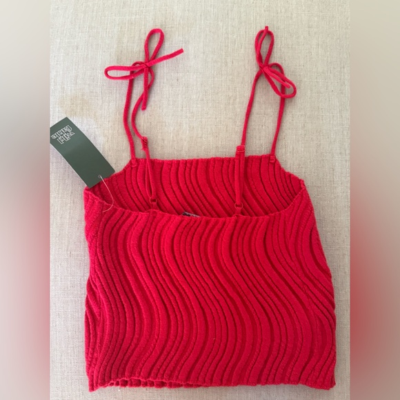 Wild Fable Scarlet Ribbed Tank - Picture 4 of 4